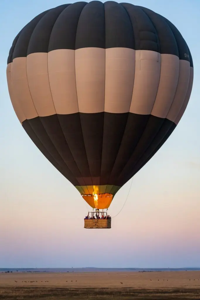 Hot Air Balloon over Sossusvlei