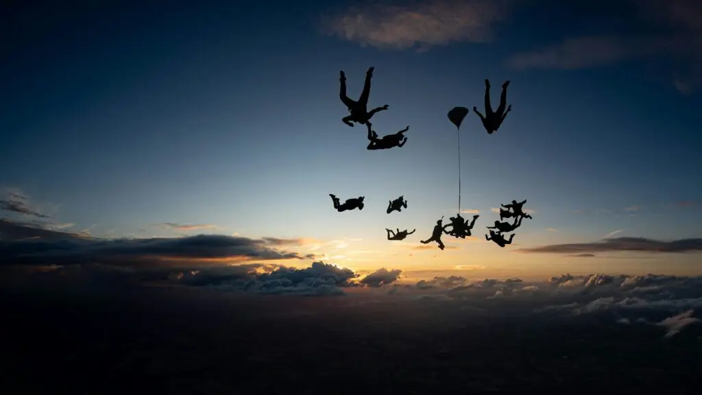 Skydiving in Swakopmund
