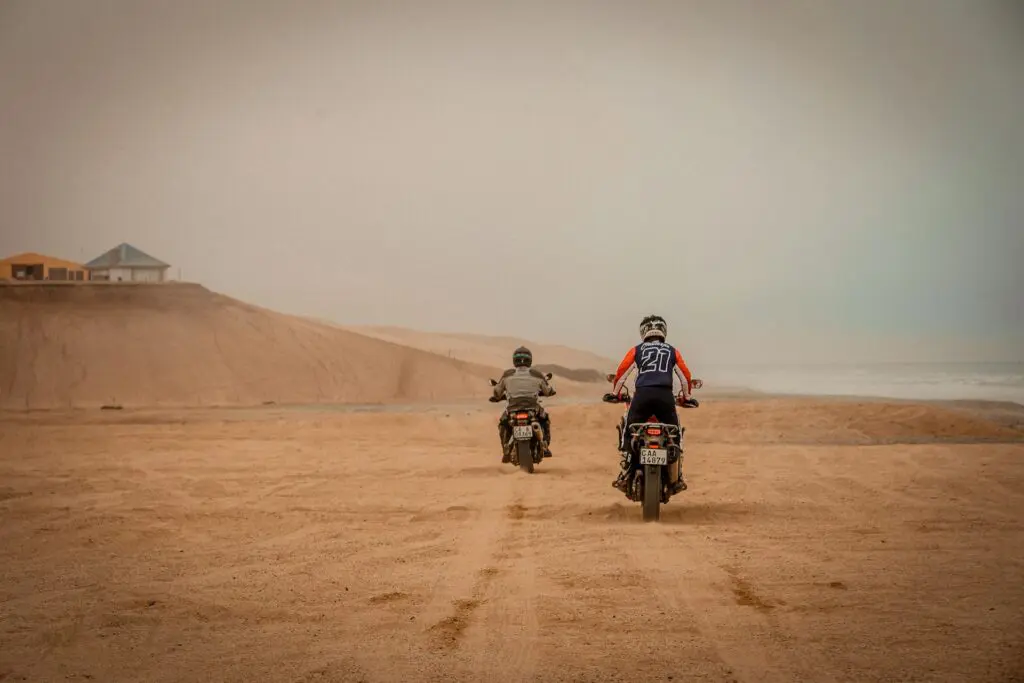 Biking in Swakopmund