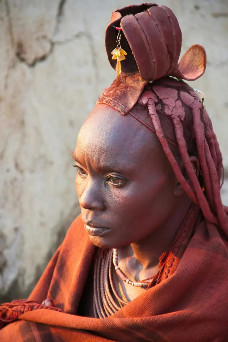 A Woman from the Himba Tribe