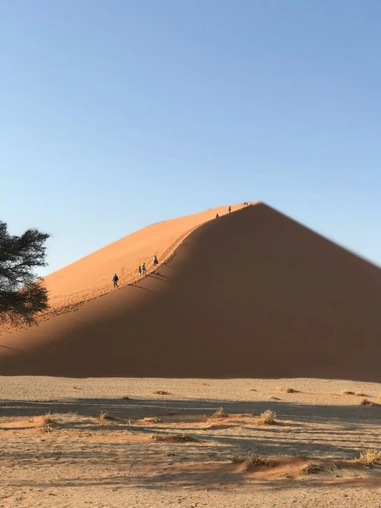 Walking in Sossusvlei
