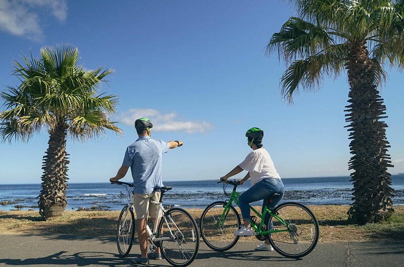 Cycling Seapoint Promenade