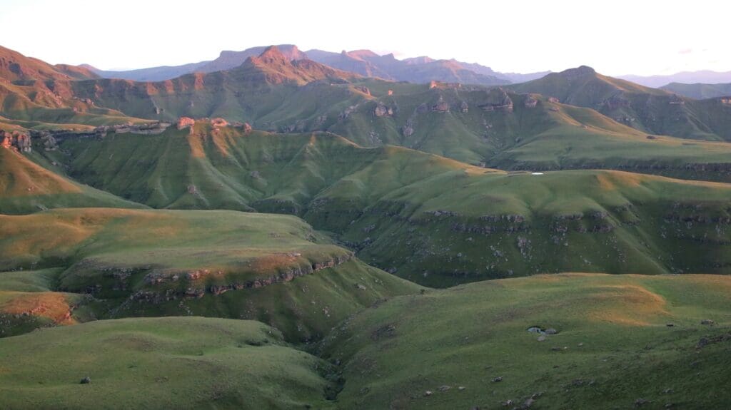 The Drakensberg in December
