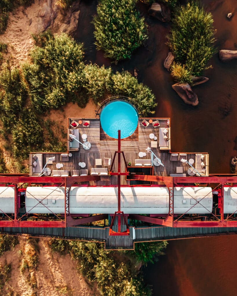 Aerial View of Kruger Shalati