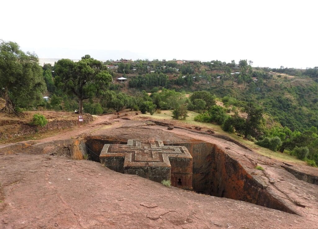 Lalibela in Ethiopia 