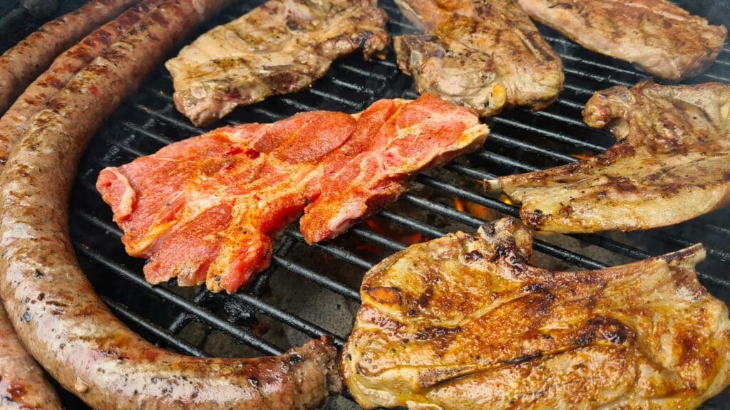 Traditionelles Essen in Südafrika