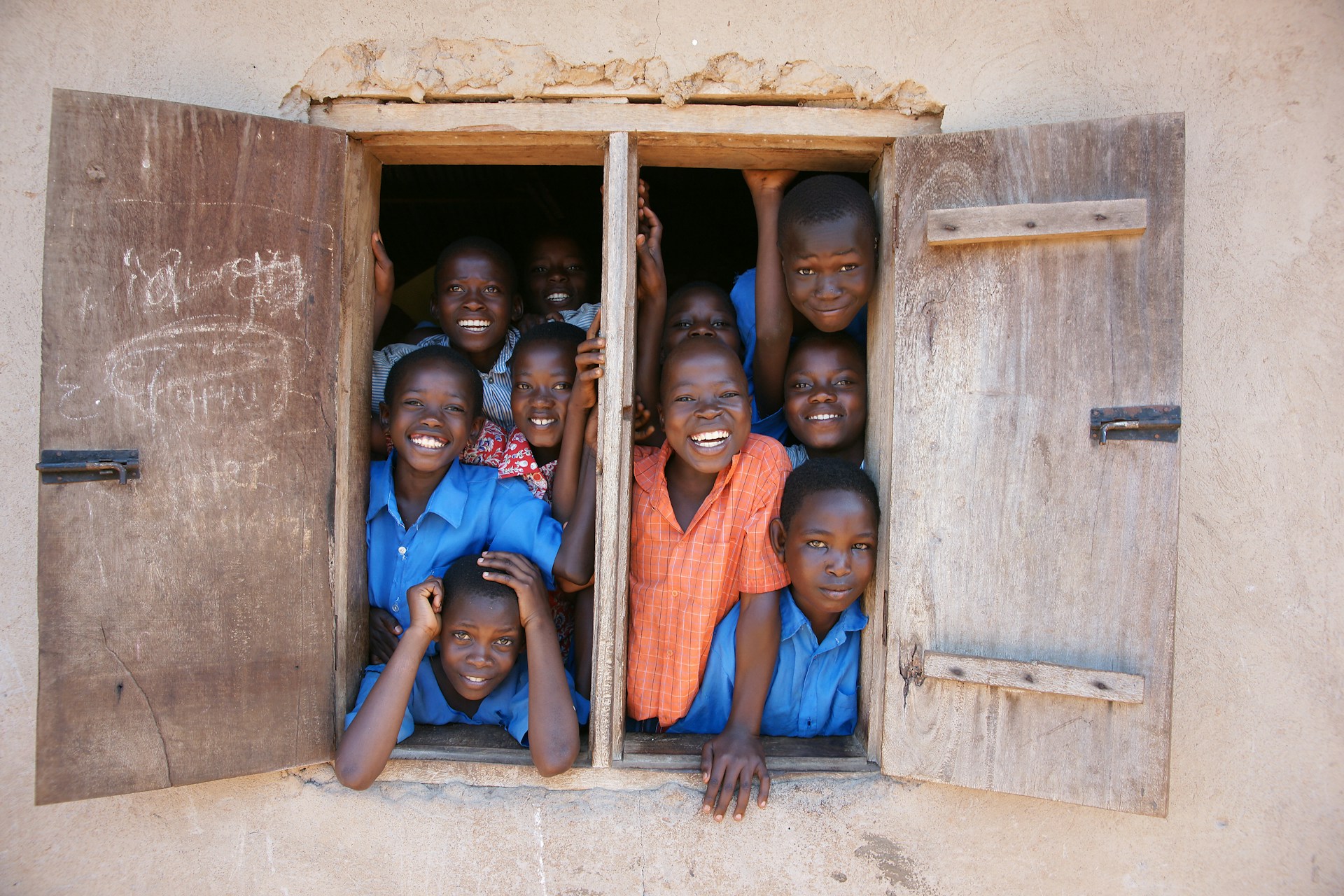 Happy African Children