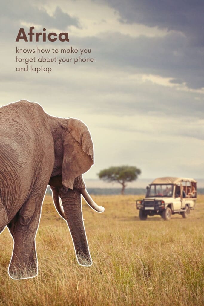 Tech-Detox-Urlaub in Afrika
