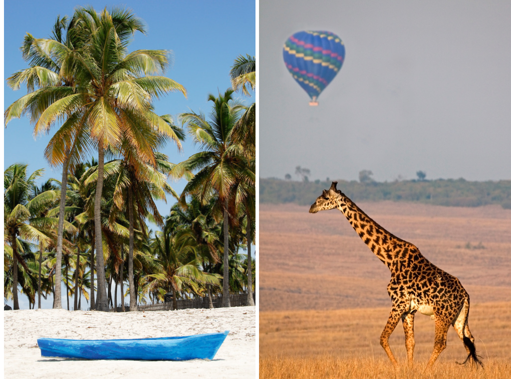 Africa Beach and Safari Destinations